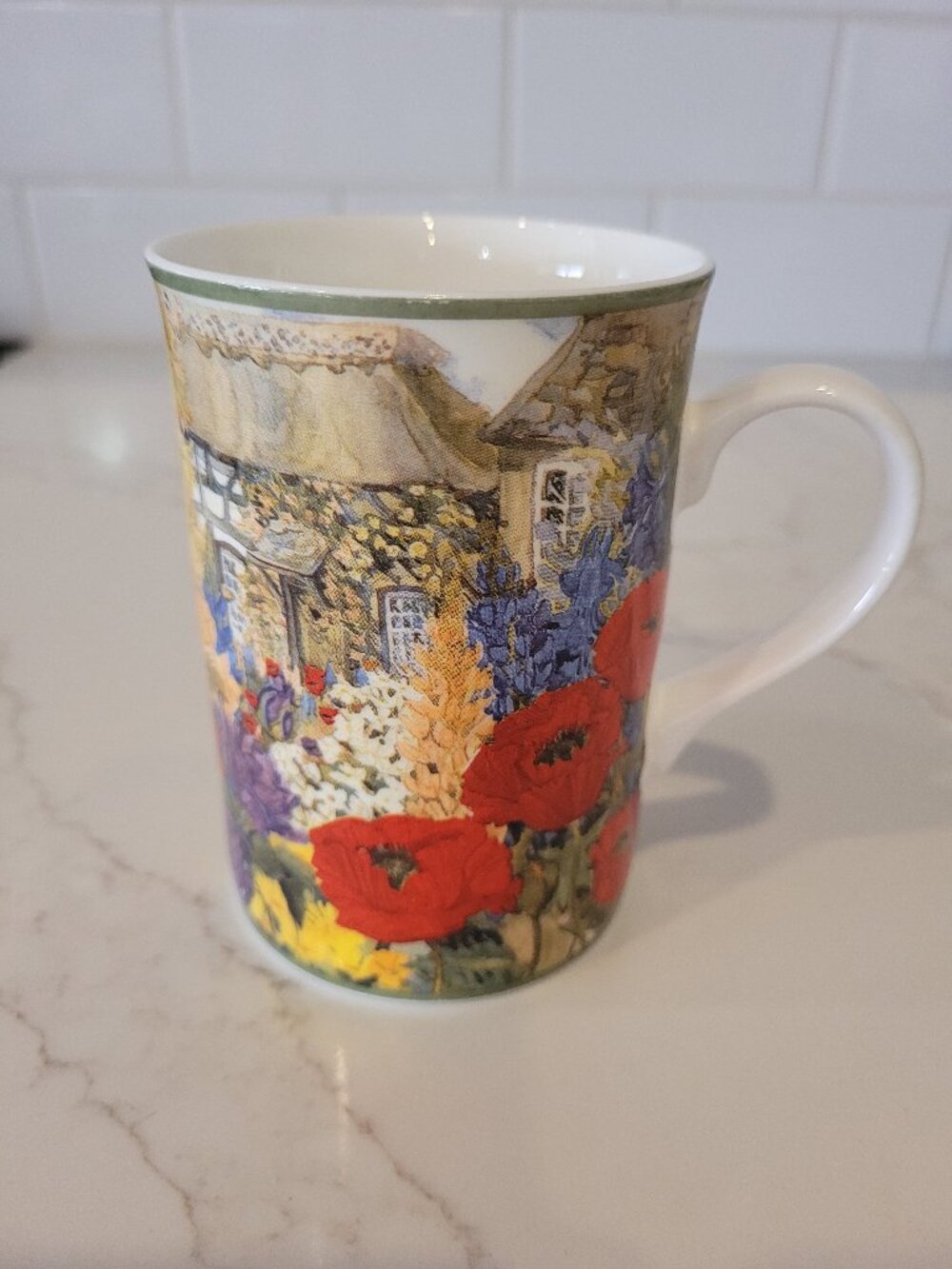 Vintage Cottagecore Elizabeth Berry Fine Bone China Garden Mug | House of Alorah